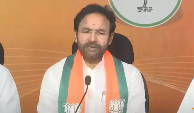 लोग रेवंत रेड्डी पर भरोसा करने की स्थिति में नहीं हैं: Union Minister Kishan Reddy लोग रेवंत रेड्डी पर भरोसा करने की स्थिति में नहीं हैं: Union Minister Kishan Reddy