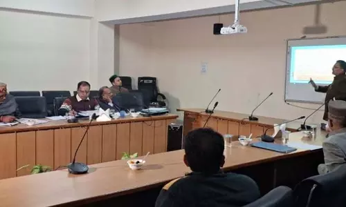 Himachal: नैक टीम ने रामपुर कॉलेज का दौरा किया Himachal: नैक टीम ने रामपुर कॉलेज का दौरा किया
