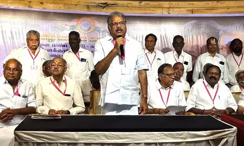त्रिभाषा नीति में कोई राजनीति नहीं होनी चाहिए: GK Vasan त्रिभाषा नीति में कोई राजनीति नहीं होनी चाहिए: GK Vasan