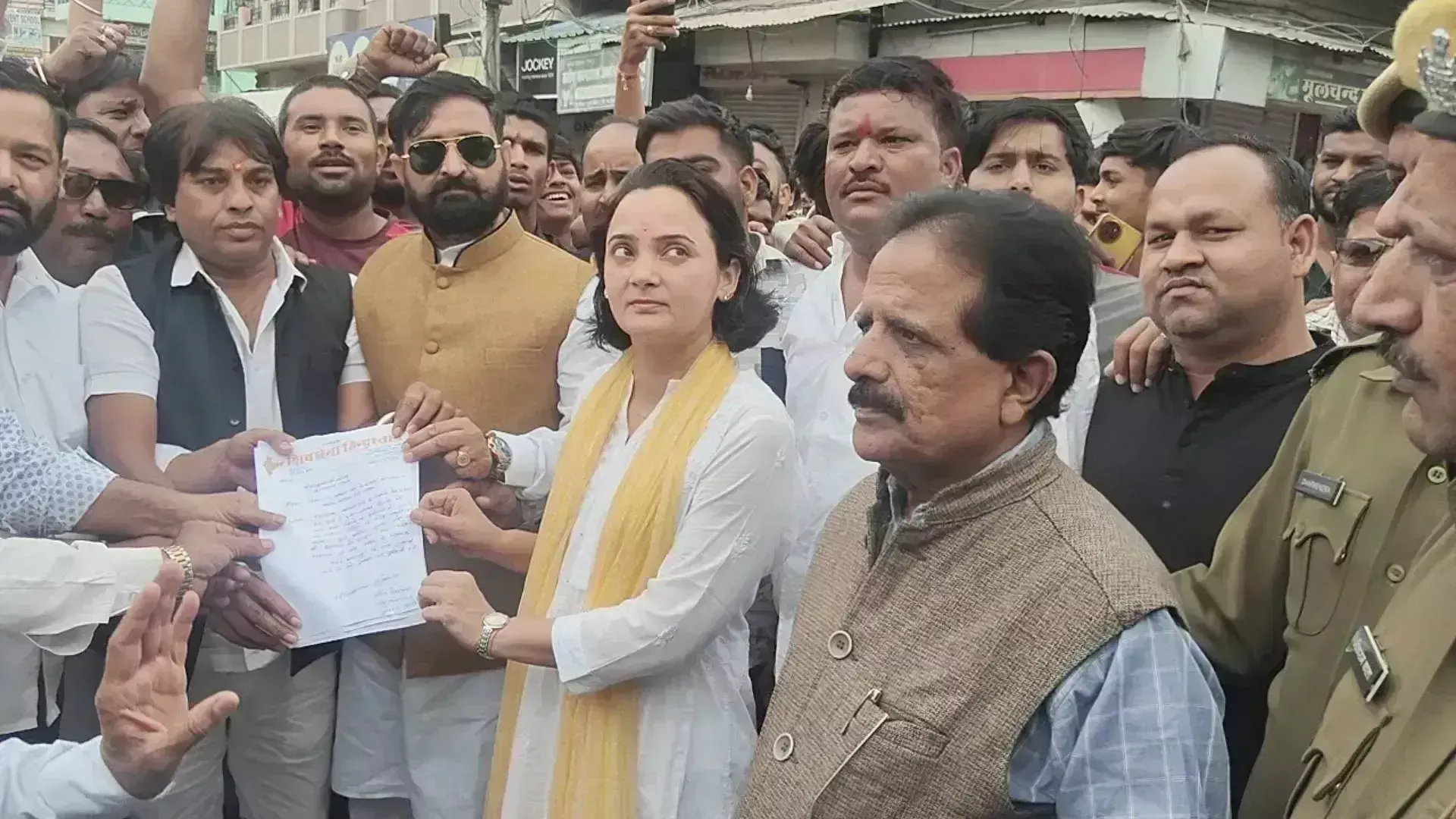 Ajmer: ब्लैकमेल मामले के खिलाफ विरोध प्रदर्शनों का सिलसिला जारी