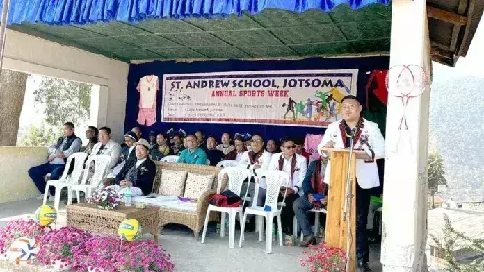 Nagaland : सेंट एंड्रयू स्कूल की वार्षिक खेल प्रतियोगिता शुरू