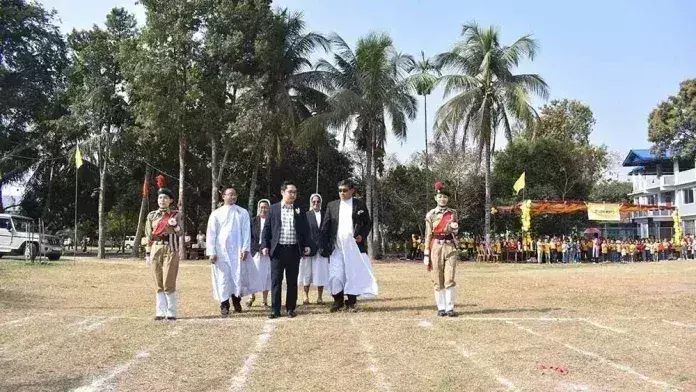 SJHSS चुमौ में 27वीं वार्षिक खेलकूद प्रतियोगिता का शुभारंभ
