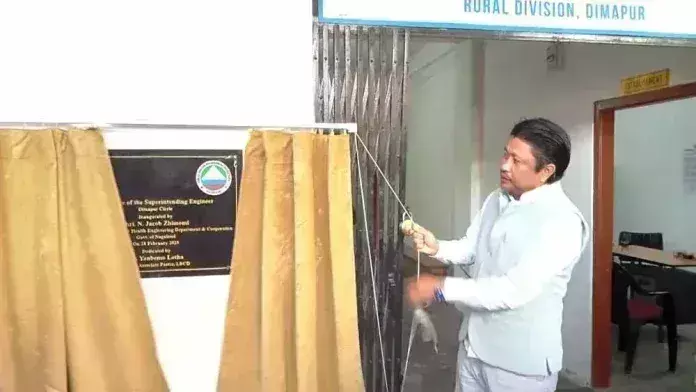 Nagaland : सरकार बुनियादी ढांचे में सुधार के लिए प्रतिबद्ध एन जैकब झिमोमी