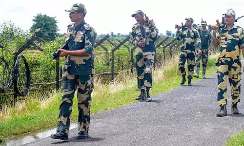 Tripura: अंतरराष्ट्रीय सीमा पर बीएसएफ ने बांग्लादेशी तस्कर को मार गिराया