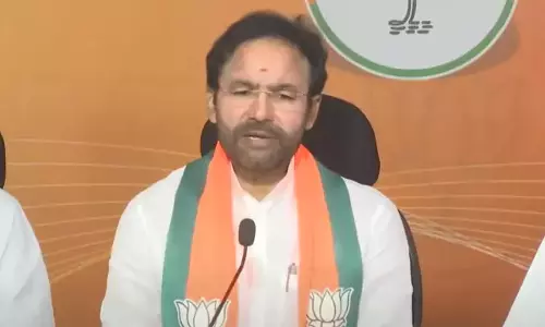 लोग रेवंत रेड्डी पर भरोसा करने की स्थिति में नहीं हैं: Union Minister Kishan Reddy लोग रेवंत रेड्डी पर भरोसा करने की स्थिति में नहीं हैं: Union Minister Kishan Reddy