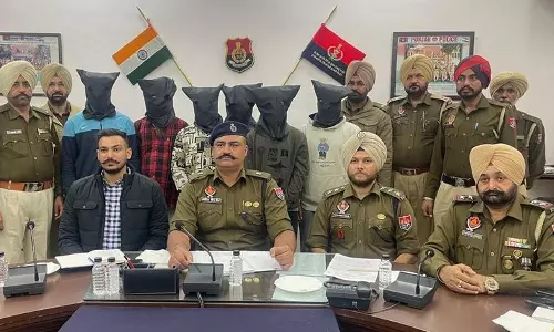 punjab  : सीएम मान के गांव में खालिस्तान भित्तिचित्रों के लिए