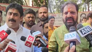 शिवसेना (यूबीटी) सांसदों की मातोश्री में बैठक, संजय दिना पाटिल और नागेश अष्टिकर बोले- हम सब एकजुट शिवसेना (यूबीटी) सांसदों की मातोश्री में बैठक, संजय दिना पाटिल और नागेश अष्टिकर बोले- हम सब एकजुट