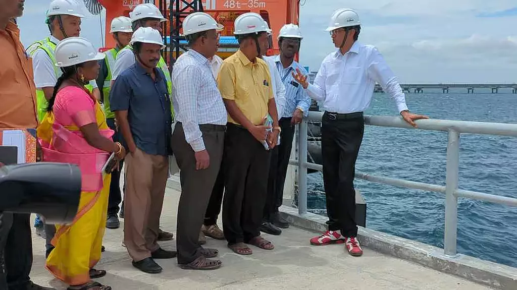 Tamil Nadu: उदंगुडी थर्मल पावर परियोजना की पहली इकाई मई में पूरी हो जाएगी Tamil Nadu: उदंगुडी थर्मल पावर परियोजना की पहली इकाई मई में पूरी हो जाएगी