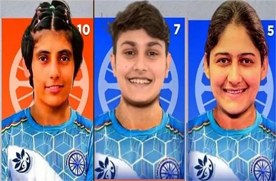Haryana: भारतीय कबड्डी टीम में तीन बेटियां, एशियाई चैंपियनशिप में दिखाएंगी दम Haryana: भारतीय कबड्डी टीम में तीन बेटियां, एशियाई चैंपियनशिप में दिखाएंगी दम