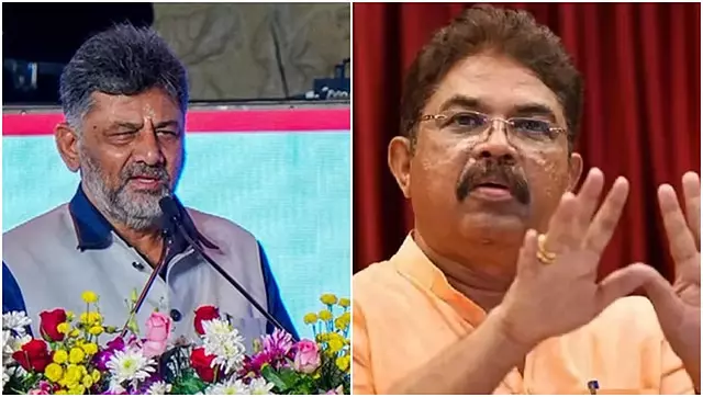 डीके शिवकुमार ने कन्नड़ सिनेमा कलाकारों को दी धमकी - आर, अशोक नाराज डीके शिवकुमार ने कन्नड़ सिनेमा कलाकारों को दी धमकी - आर, अशोक नाराज