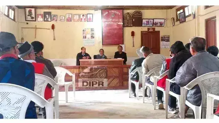 Nagaland : राज्य वित्त आयोग ने शमटोर का दौरा किया Nagaland : राज्य वित्त आयोग ने शमटोर का दौरा किया