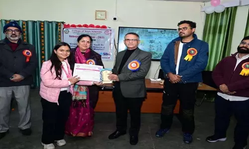 Himachal: पालमपुर कृषि विश्वविद्यालय में राष्ट्रीय विज्ञान दिवस समारोह आयोजित Himachal: पालमपुर कृषि विश्वविद्यालय में राष्ट्रीय विज्ञान दिवस समारोह आयोजित