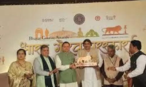 In brief: परिहार को पंजाब गौरव सम्मान मिला In brief: परिहार को पंजाब गौरव सम्मान मिला