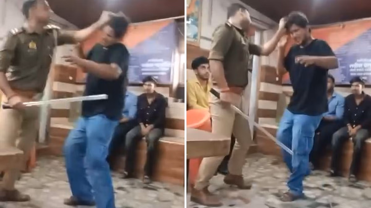 Varanasi: पुलिस चौकी में युवक की पिटाई करने वाला चौकी इंचार्ज निलंबित Varanasi: पुलिस चौकी में युवक की पिटाई करने वाला चौकी इंचार्ज निलंबित