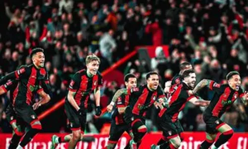 FA Cup: AFC बॉर्नमाउथ ने वॉल्व्स के खिलाफ पेनल्टी शूटआउट में 5-4 से जीत हासिल कर क्वार्टर फाइनल में प्रवेश किया