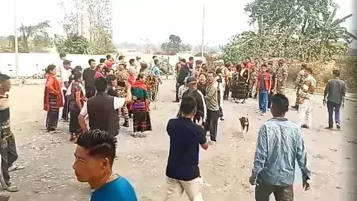 Nagaland -असम सीमा पर तनाव Nagaland -असम सीमा पर तनाव