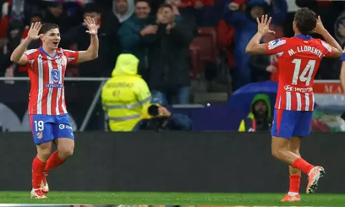 La Liga: अल्वारेज़ ने बिलबाओ पर मामूली जीत के साथ एटलेटिको को शीर्ष पर पहुँचाया La Liga: अल्वारेज़ ने बिलबाओ पर मामूली जीत के साथ एटलेटिको को शीर्ष पर पहुँचाया