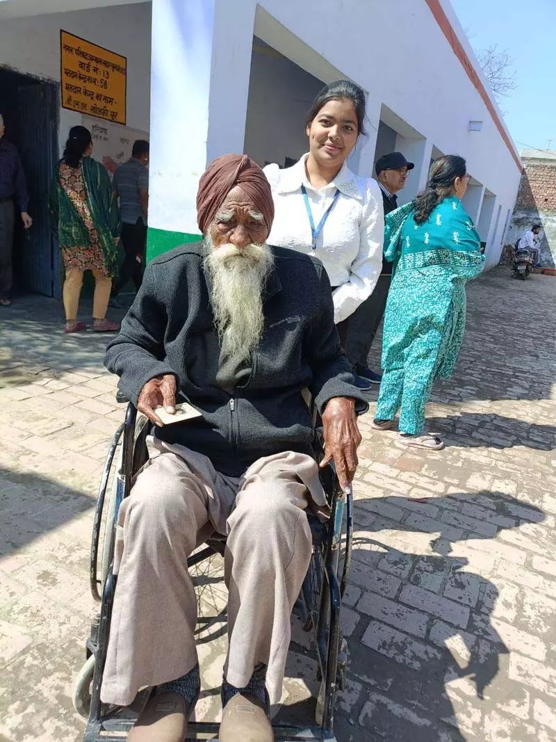 अंबाला में मतदान प्रतिशत कम, मतदान शांतिपूर्ण अंबाला में मतदान प्रतिशत कम, मतदान शांतिपूर्ण