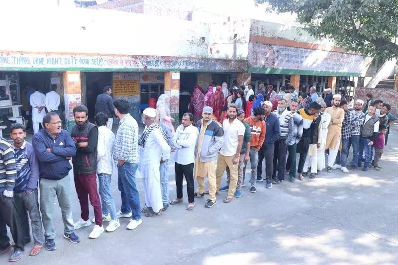 यमुनानगर और जगाधरी में 53% मतदाताओं ने मताधिकार का प्रयोग किया यमुनानगर और जगाधरी में 53% मतदाताओं ने मताधिकार का प्रयोग किया
