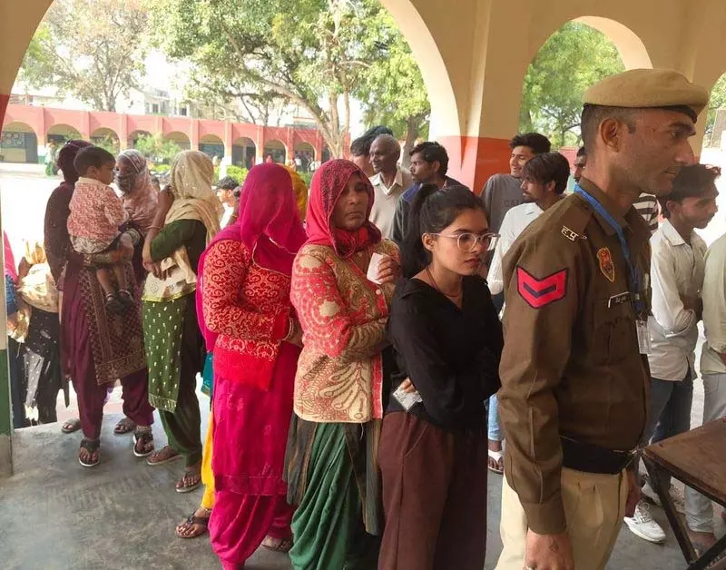 Faridabad सबसे बड़े MC में सबसे कम मतदान Faridabad सबसे बड़े MC में सबसे कम मतदान