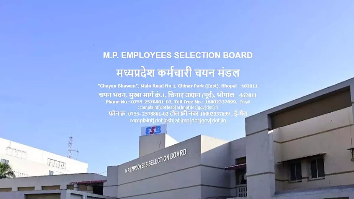 MPESB ने महिला पर्यवेक्षक परीक्षा 2025 के एडमिट कार्ड जारी किए MPESB ने महिला पर्यवेक्षक परीक्षा 2025 के एडमिट कार्ड जारी किए