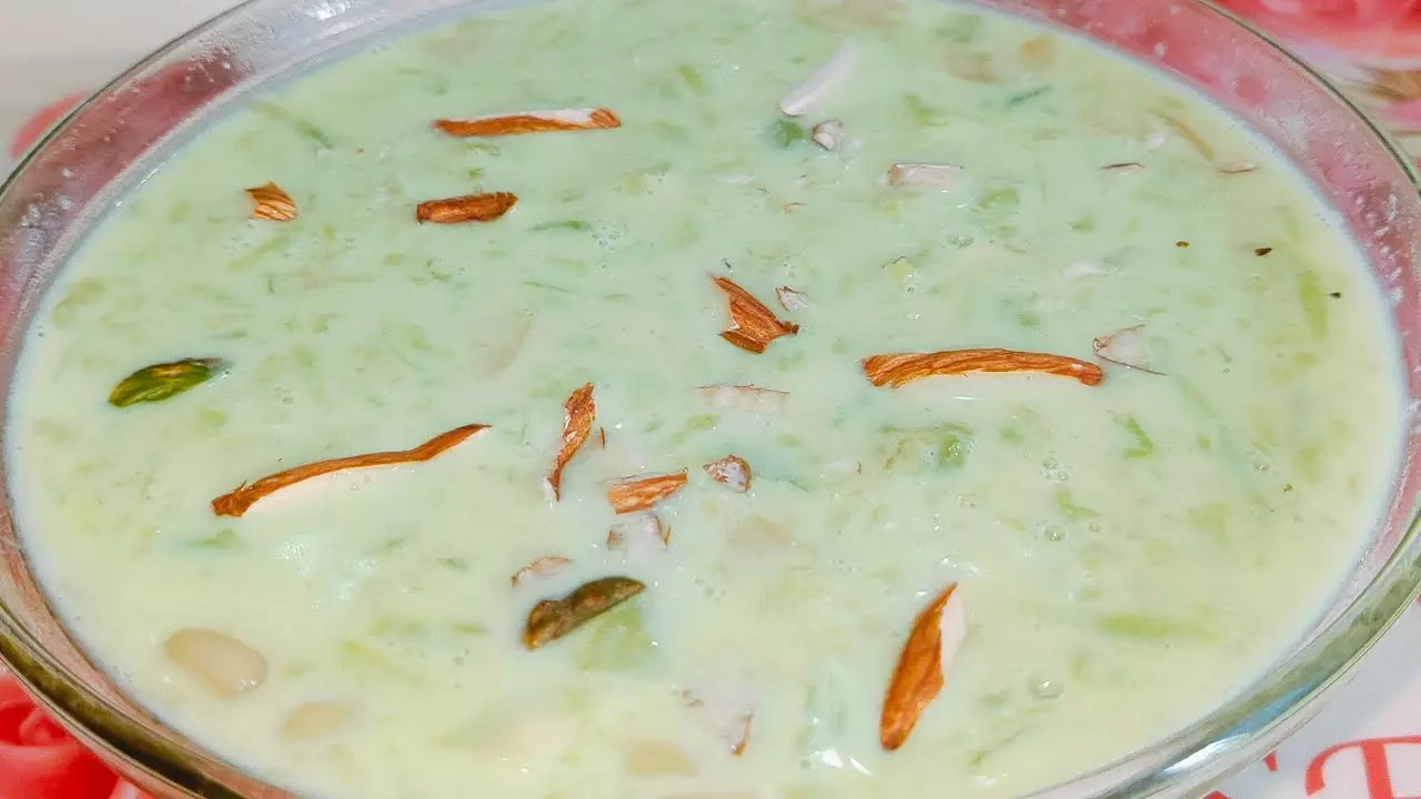 खीरे की खीर रेसिपी खीरे की खीर रेसिपी