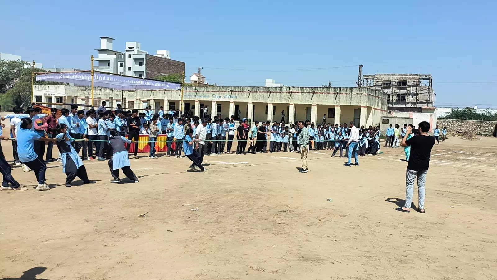 Jalore: ‘‘स्वस्थ राष्ट्र, समृद्ध राष्ट्र’’ थीम पर जिला स्तरीय खेलकूद प्रतियोगिता Jalore: ‘‘स्वस्थ राष्ट्र, समृद्ध राष्ट्र’’ थीम पर जिला स्तरीय खेलकूद प्रतियोगिता