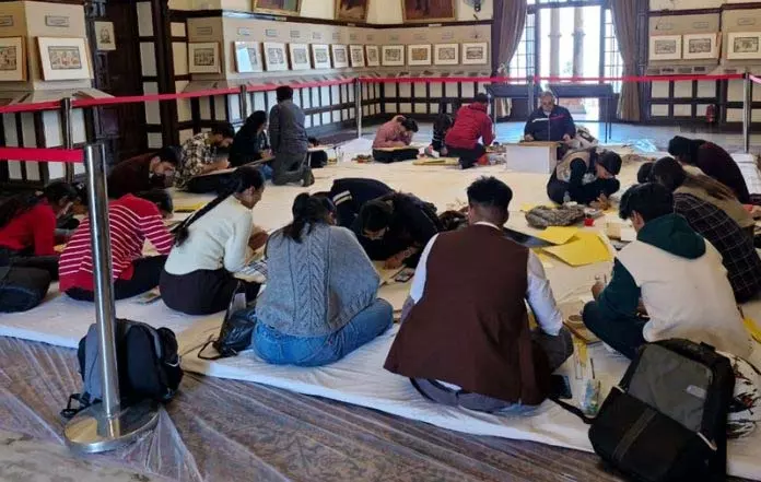 Jammu: अमर महल संग्रहालय ने कला शिविर का आयोजन किया Jammu: अमर महल संग्रहालय ने कला शिविर का आयोजन किया