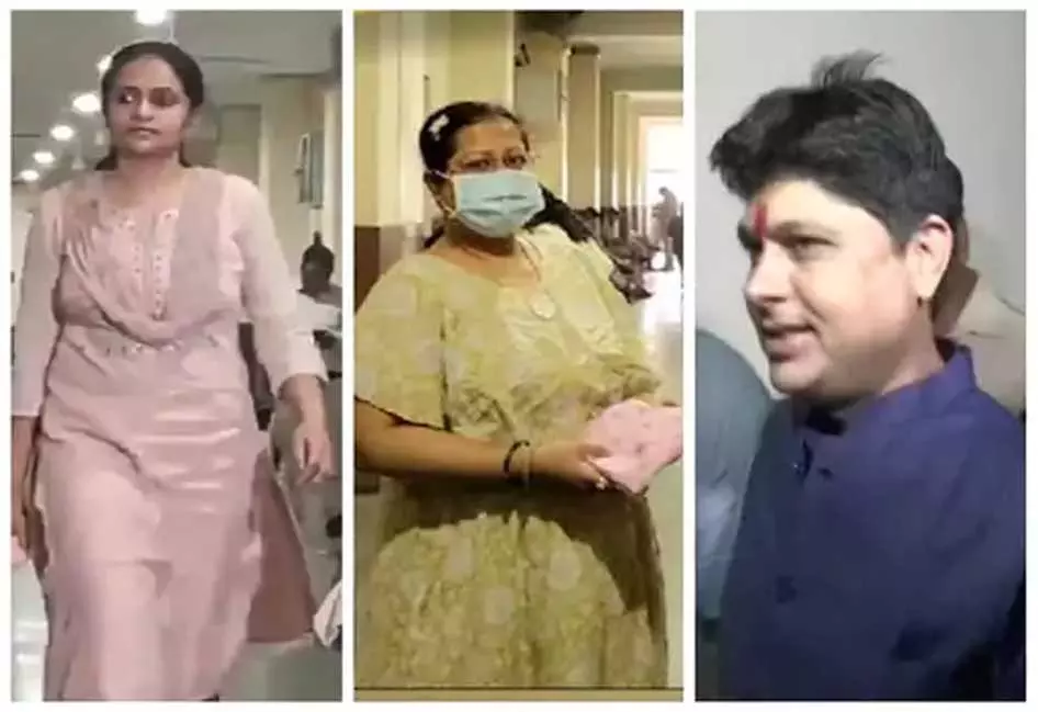 CG BREAKING: रानू साहू, सौम्या चौरसिया, सूर्यकांत तिवारी को मिली 3 दिन की EOW रिमांड CG BREAKING: रानू साहू, सौम्या चौरसिया, सूर्यकांत तिवारी को मिली 3 दिन की EOW रिमांड