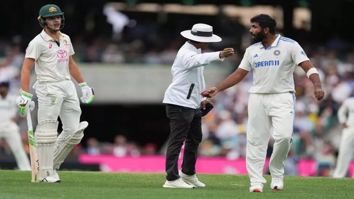 Jasprit Bumrah ने सैम कोंस्टास के साथ मैदान पर हुई नोकझोंक के बारे में मजेदार बातें बताईं Jasprit Bumrah ने सैम कोंस्टास के साथ मैदान पर हुई नोकझोंक के बारे में मजेदार बातें बताईं