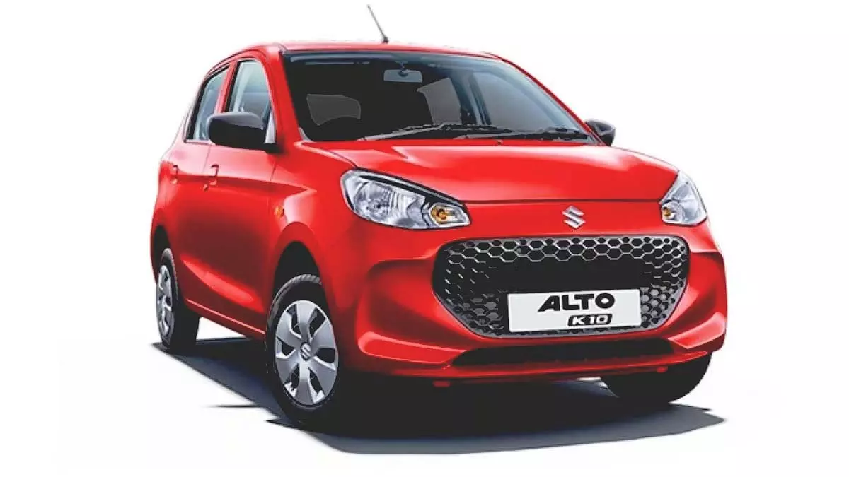 Maruti Suzuki ने ऑल्टो K10 को 6 एयरबैग के साथ किया अपग्रेड, जानिए नई कीमत Maruti Suzuki ने ऑल्टो K10 को 6 एयरबैग के साथ किया अपग्रेड, जानिए नई कीमत