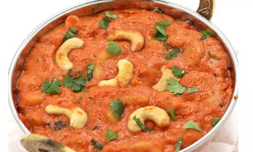 Recipe : पंजाबी लोकप्रिय सब्जी है काजू करी