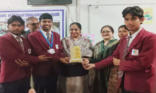 Punjab: स्थिरता संबंधी पहल के लिए छात्रों और शिक्षकों को सम्मानित किया गया