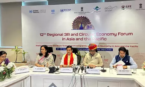 Jaipur: एशिया और प्रशांत क्षेत्र के 12वें क्षेत्रीय 3आर और सर्कुलर इकोनॉमी फोरम का शुभारंभ