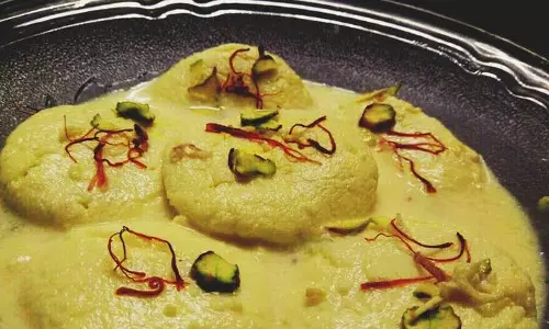 केसर रसमलाई रेसिपी