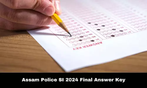 Assam पुलिस SI 2024: अंतिम उत्तर कुंजी जारी Assam पुलिस SI 2024: अंतिम उत्तर कुंजी जारी