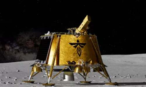 NASA का मिशन फायरफ्लाई एयरोस्पेस लैंडर के साथ चंद्रमा पर उतरा NASA का मिशन फायरफ्लाई एयरोस्पेस लैंडर के साथ चंद्रमा पर उतरा