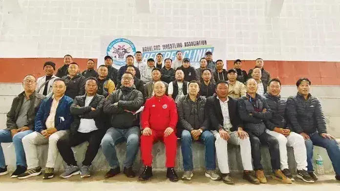 Nagaland कुश्ती संघ ने रेफरी क्लिनिकल शिविर आयोजित किया