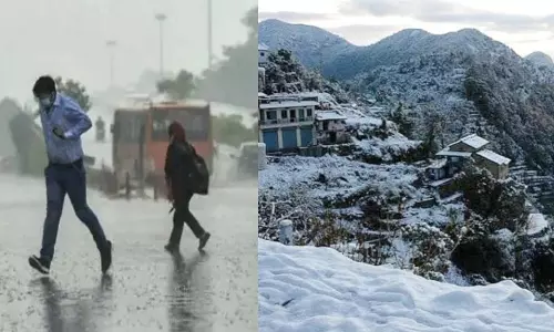 Weather: औली में पर्यटकों के प्रवेश पर रोक, सात जिलों में बारिश के आसार Weather: औली में पर्यटकों के प्रवेश पर रोक, सात जिलों में बारिश के आसार