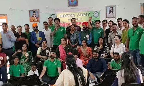 रायपुर में ग्रीन आर्मी के होंगे 25 जोन