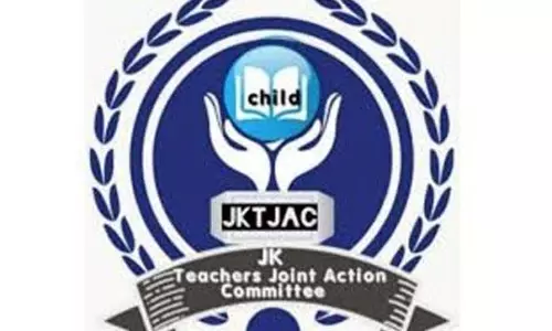 JKTJAC ने शिक्षक समुदाय के मुद्दों के समाधान की मांग की JKTJAC ने शिक्षक समुदाय के मुद्दों के समाधान की मांग की