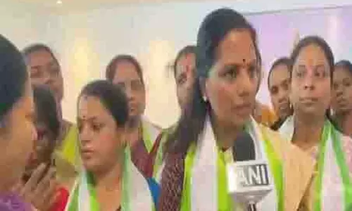 SLBC सुरंग बचाव अभियान पर BRS की के कविता ने कहा, राज्य सरकार ने अपना सर्वश्रेष्ठ प्रदर्शन नहीं किया SLBC सुरंग बचाव अभियान पर BRS की के कविता ने कहा, राज्य सरकार ने अपना सर्वश्रेष्ठ प्रदर्शन नहीं किया