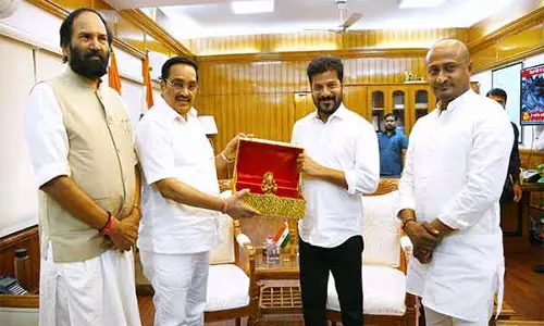 CM  ने केंद्रीय जल शक्ति मंत्री से मुलाकात की, कृष्णा नदी के जल का उचित हिस्सा राज्य को आवंटित करने की मांग की