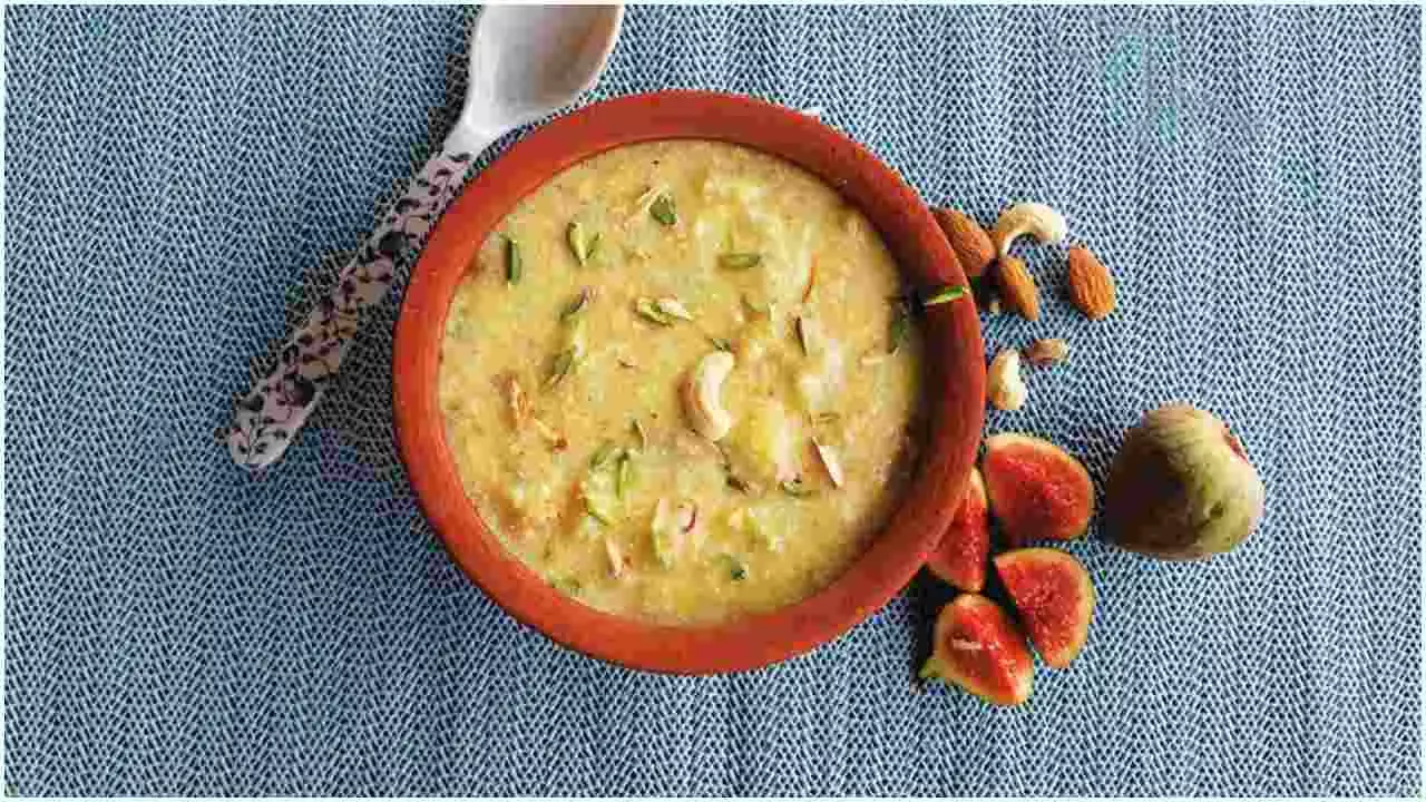 अंजीर खीर रेसिपी अंजीर खीर रेसिपी
