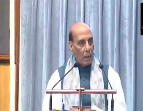 राजनाथ सिंह ने DRDO-MHA सहयोग सम्मेलन-सह-प्रदर्शनी का उद्घाटन किया राजनाथ सिंह ने DRDO-MHA सहयोग सम्मेलन-सह-प्रदर्शनी का उद्घाटन किया