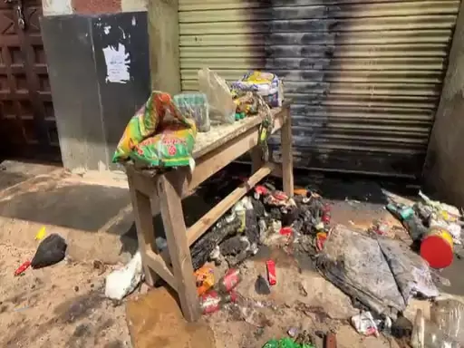 पेट्रोल से दुकान को फूंका, सरपंच के भतीजे को नुकसान पेट्रोल से दुकान को फूंका, सरपंच के भतीजे को नुकसान