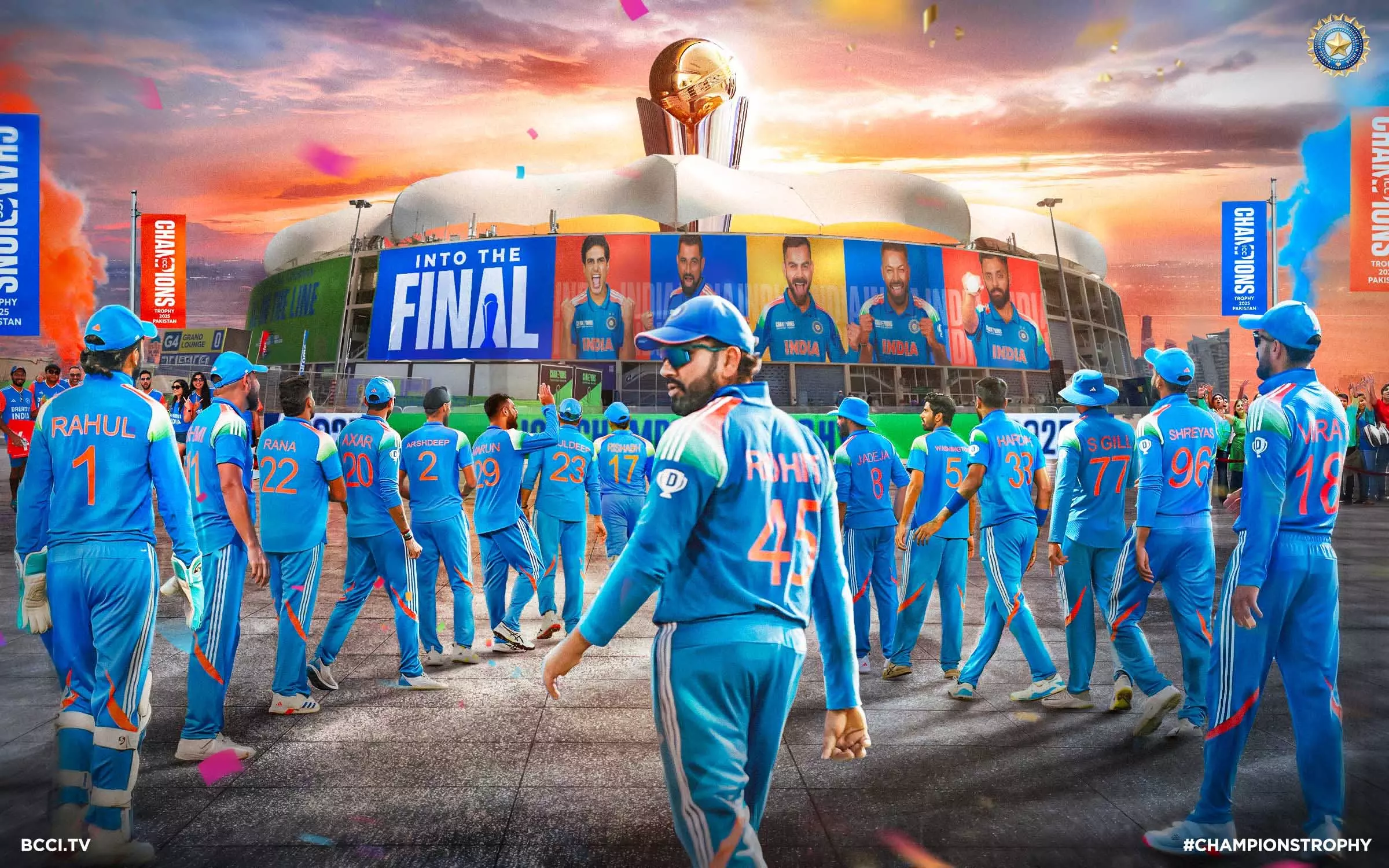 ICC चैम्पियंस ट्रॉफी के फाइनल में पंहुचा भारत, ऑस्ट्रेलिया को 4 विकेट से हराया ICC चैम्पियंस ट्रॉफी के फाइनल में पंहुचा भारत, ऑस्ट्रेलिया को 4 विकेट से हराया