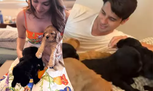 Kiara Advani ने सिद्धार्थ मल्होत्रा ​​के साथ एक दिल को छू लेने वाला पल कैद किया
