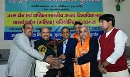 केयू में अखिल भारतीय अंतर-विश्वविद्यालय महिला बास्केटबॉल चैंपियनशिप शुरू