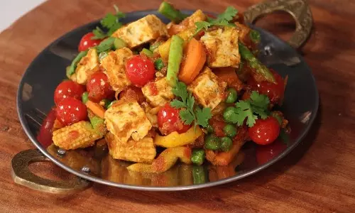 पनीर वेजी स्टिर फ्राई रेसिपी